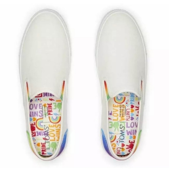 ๐ฃTOM'S๐ฉต๐บ๐ฒ๐ Baja Unity Rainbow Slip-ons footwear - Picture 4 of 9